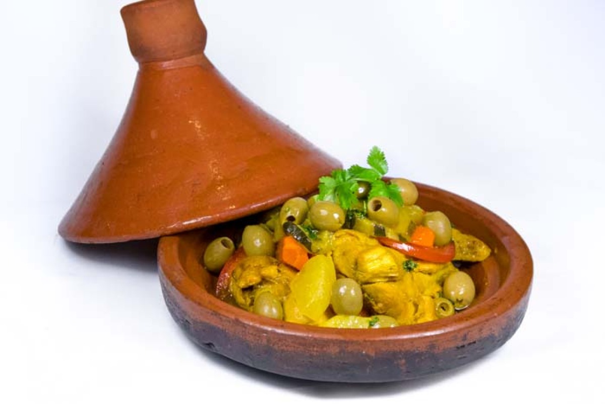 Tajines - Tajine Au Poulet Fermier Et Aux Olives