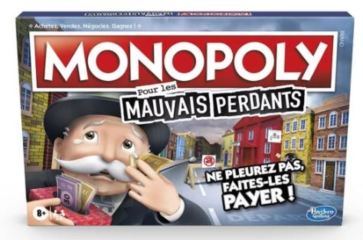 Jeux De Societe - Monopoly Mauvais Perdants